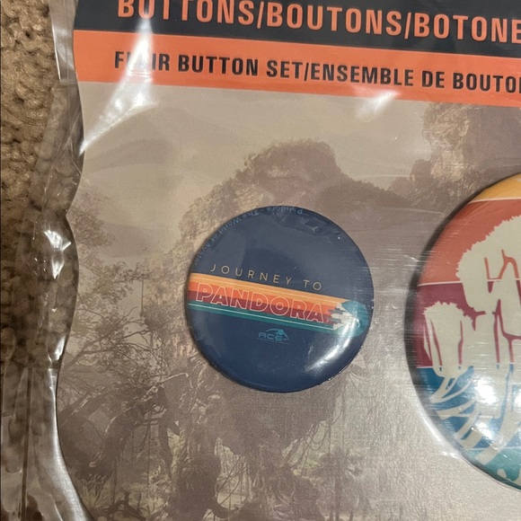 Disney Avatar Button Set - Multicolor - Picture 2 of 4